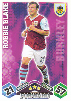 Robbie Blake Burnley 2009/10 Topps Match Attax #105